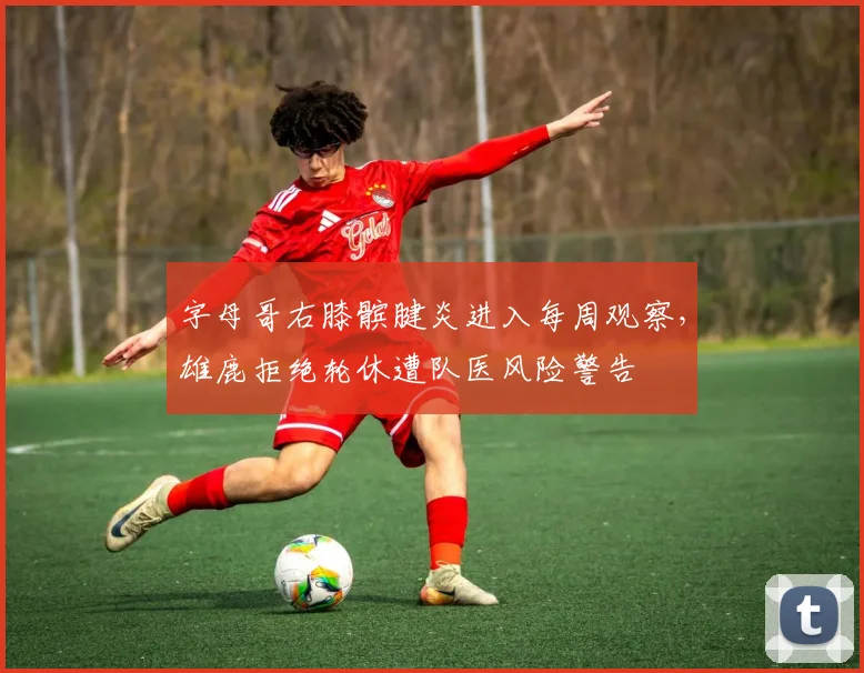 字母哥右膝髌腱炎进入每周观察，雄鹿拒绝轮休遭队医风险警告